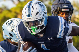 Former Keiser running back Jaden Miller signed with Louisiana Tech