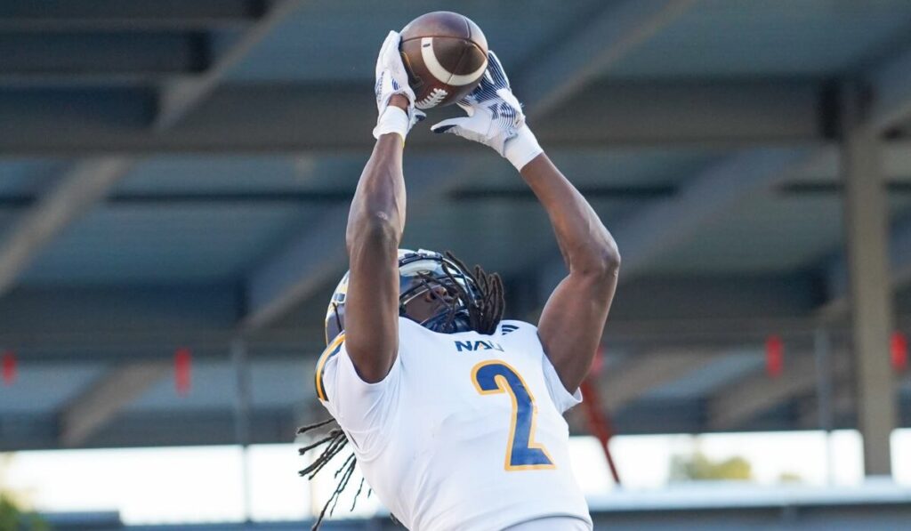 Northern Arizona defensive back Ty Jones