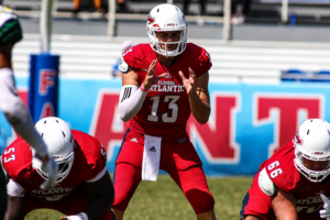 From Championship-Winning Quarterback to Union Man, Daniel Parr Remains Grateful for the Journey Florida Atlantic quarterback Daniel Parr in 2016