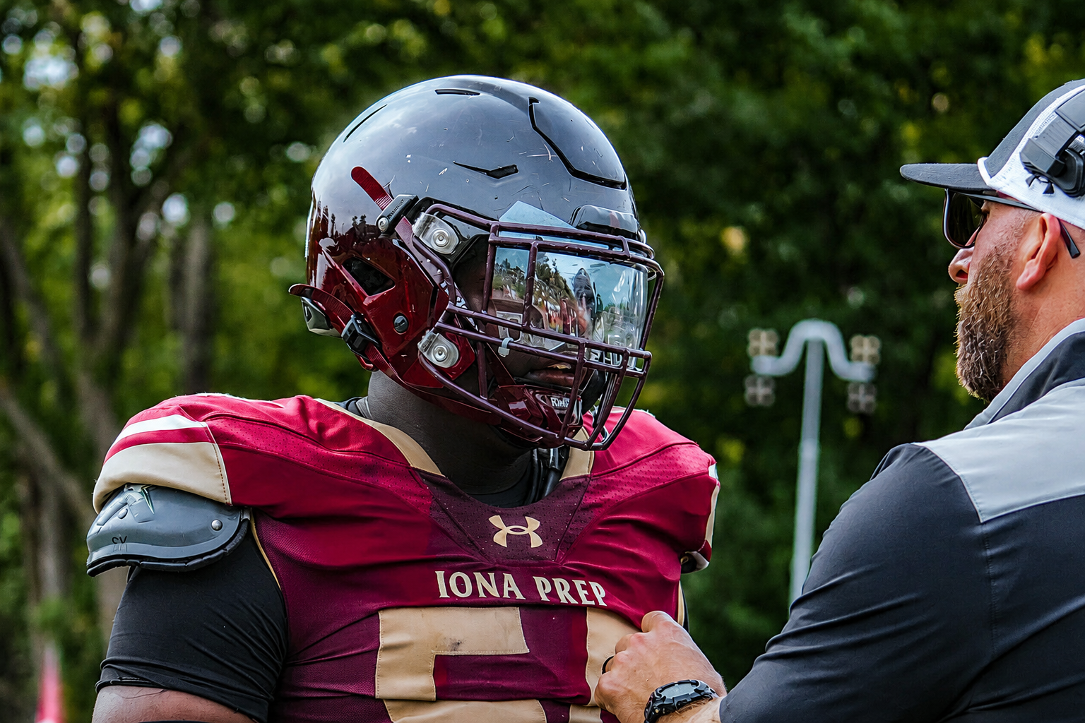 Iona Prep (New York) defensive lineman Dashawn Harley