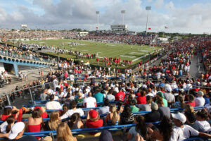 Legacy Library Newsletter: How Long Before AI Takes Its Effect on Recruiting? A Florida Atlantic football game at Lockhart Stadium