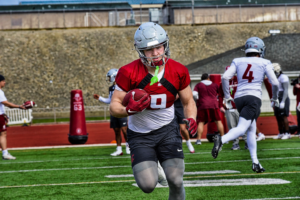 Washington State University running back Kirby Vorhees