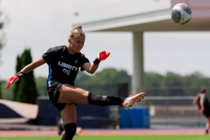 Liberty goalkeeper Peyton Huber