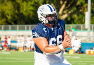 American Heritage-Delray (Fla.) offensive lineman Dom Swanson