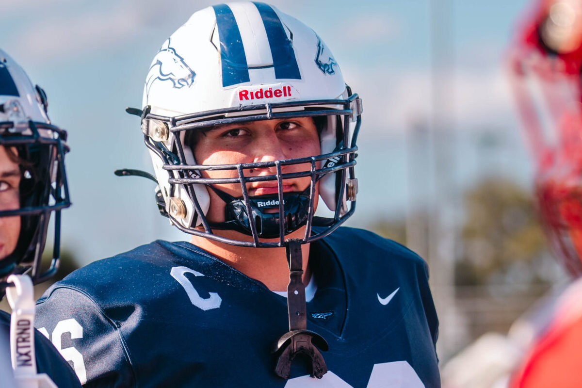 American Heritage-Delray (Fla.) offensive lineman Dom Swanson