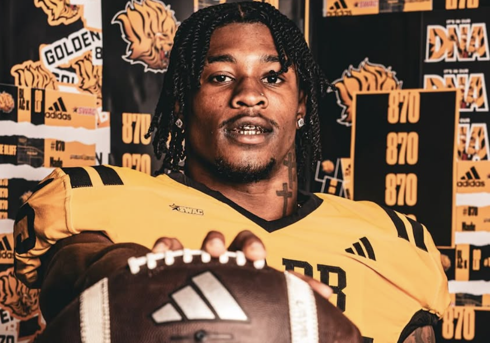 Arkansas-Pine Bluff running back Jaylen Jennings