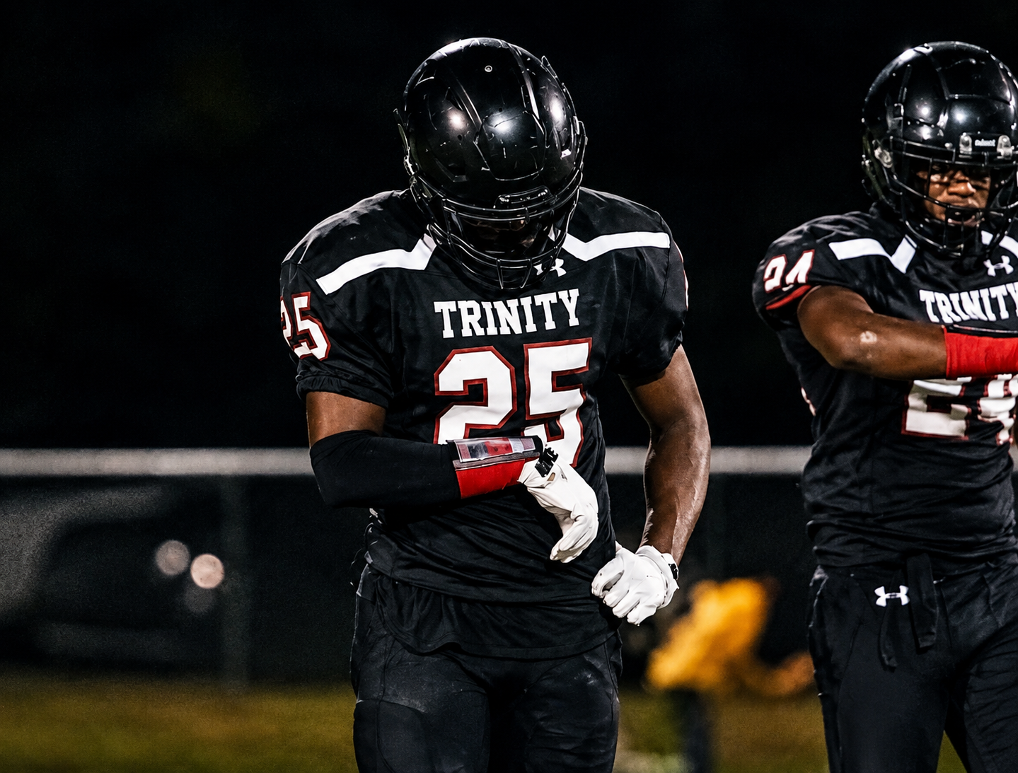 Trinity Christian School (N.C.) defensive end Mohamed Donzo
