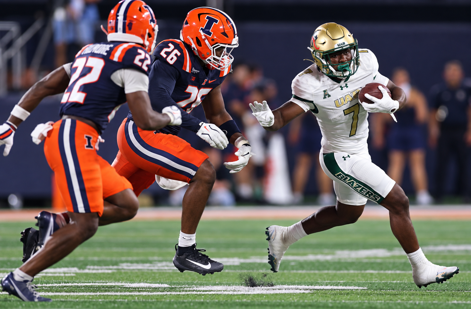 College Football: UAB RB Ja’Vin Simpkins Records 18 Yards from Scrimmage in Loss to Louisiana