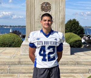 High School Football: Hagerty (Fla.) LB Reli Gutierrez Celebrates “Incredible” Official Visit to USMMA Hagerty (Fla.) defensive back Reli Gutierrez
