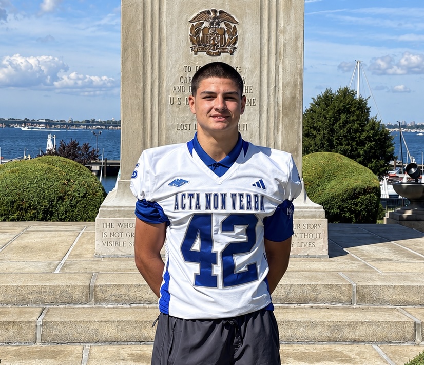 High School Football: Hagerty (Fla.) LB Reli Gutierrez Celebrates “Incredible” Official Visit to USMMA
