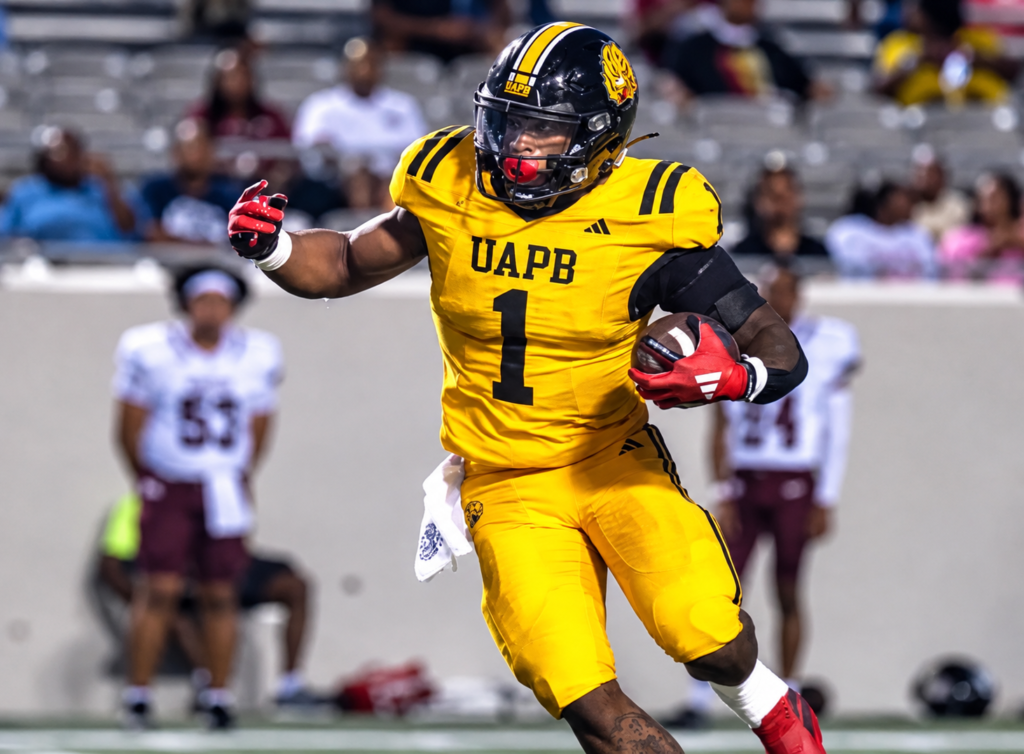 Arkansas-Pine Bluff running back Jaylen Jennings