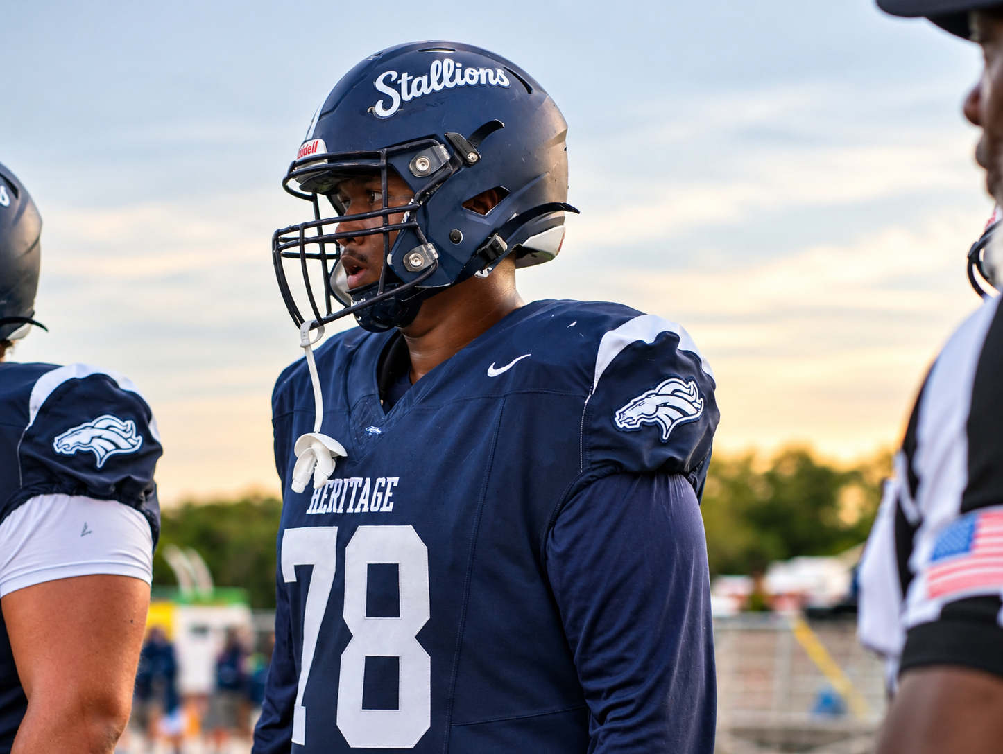American Heritage-Delray (Fla.) offensive lineman Nathaniel Allen