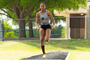 Princeton High School (Texas) track and field athlete Sydney Smith [Image source: Submitted]