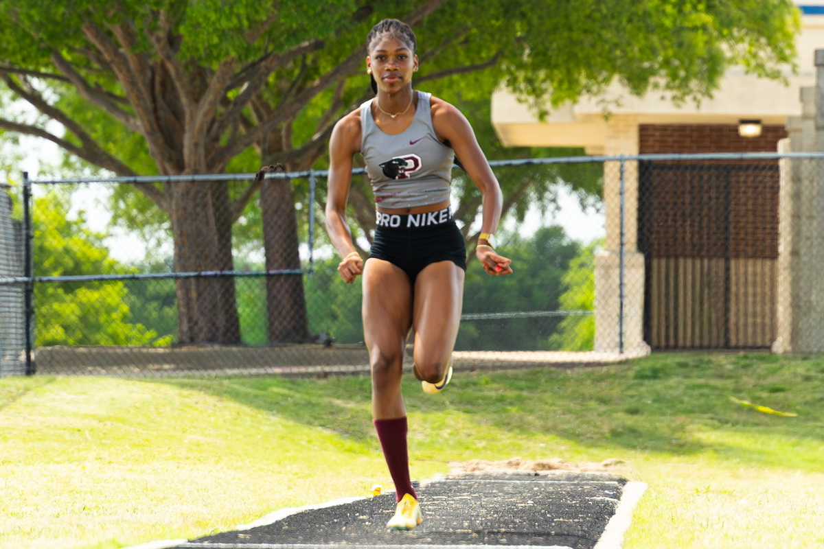 Princeton High School (Texas) track and field athlete Sydney Smith [Image source: Submitted]