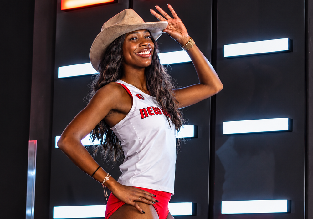 Princeton High School (Texas) track and field athlete Sydney Smith